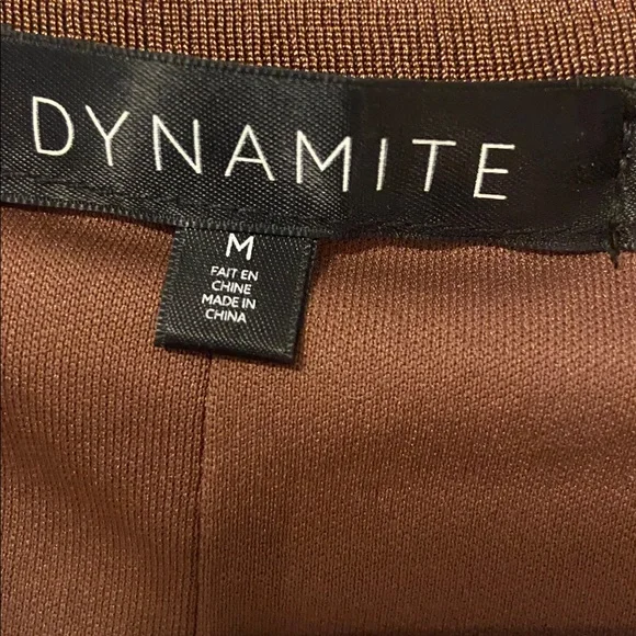 Brown Collared Ruched Dress - Picture 2 of 3